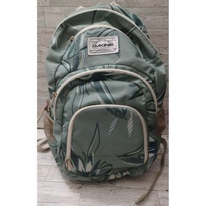 Dakine Backpack Campus M 25L Green Leaves Hawaiian Computer Insulated RETIRED
